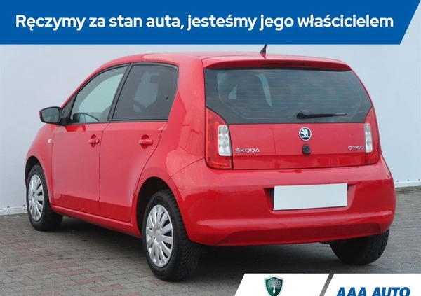 Skoda Citigo cena 26000 przebieg: 91533, rok produkcji 2016 z Suchań małe 92